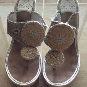 Jack Rogers Sandals Heels Wedge